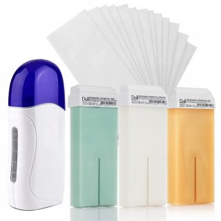 BÁBIKA Xanitalia 3x telový depilačný vosk na rolke 100ml + STRIP HEATER
